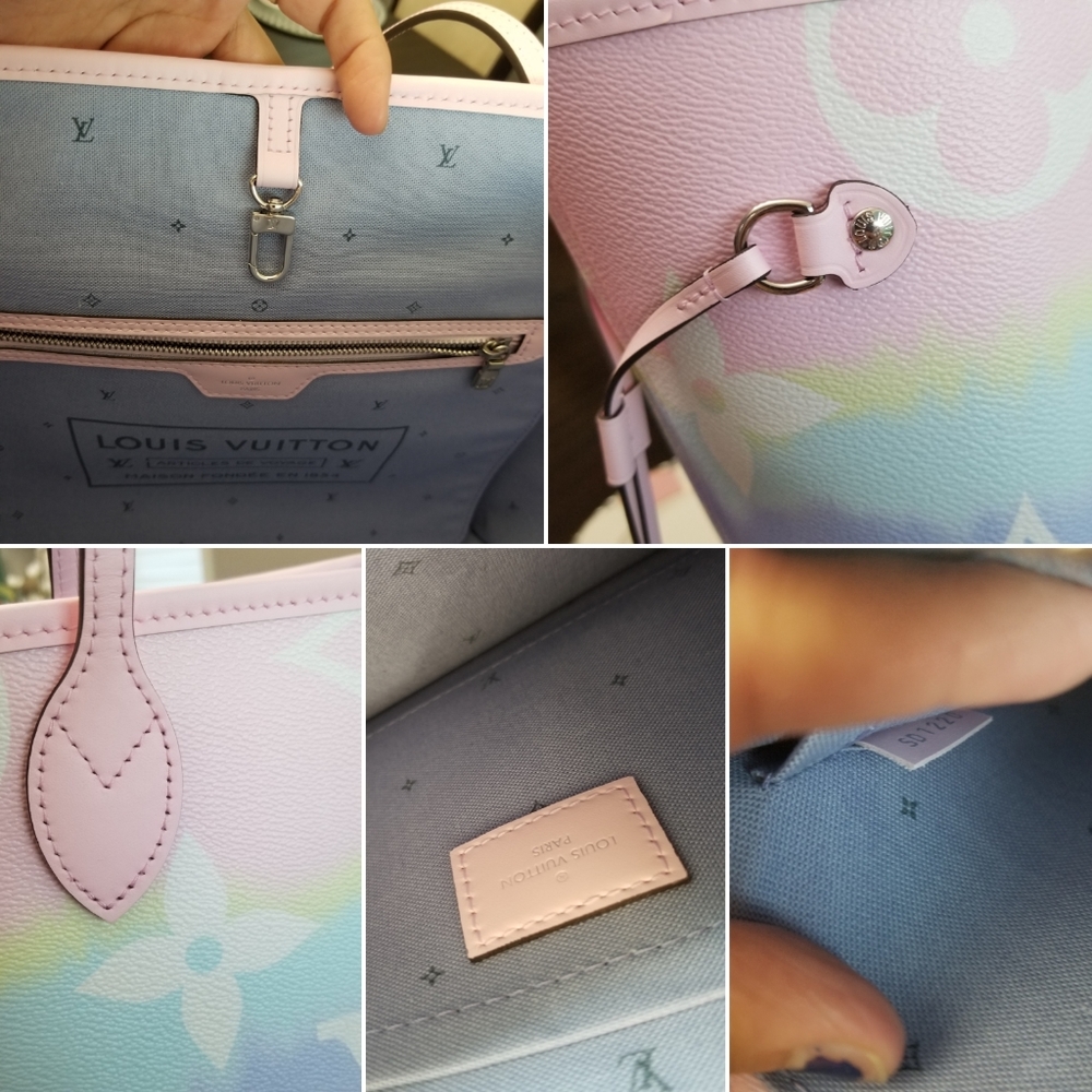 Louis Vuitton Escale Neverfull Mm Pouch - Picture 6 of 8